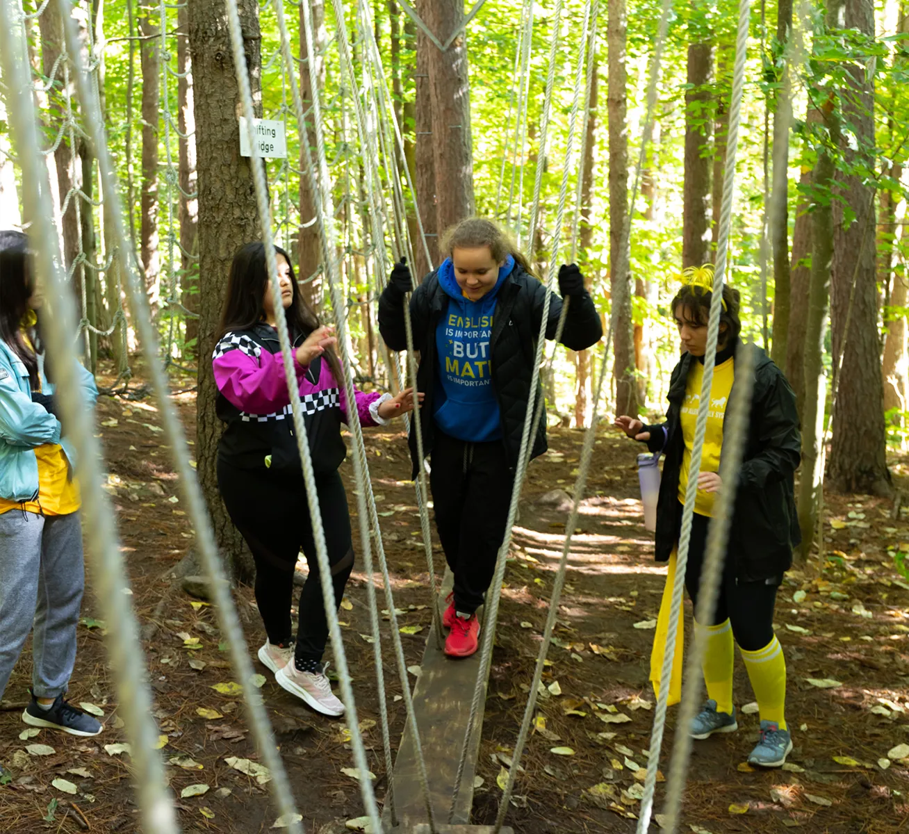 Low Ropes Team Building Activity